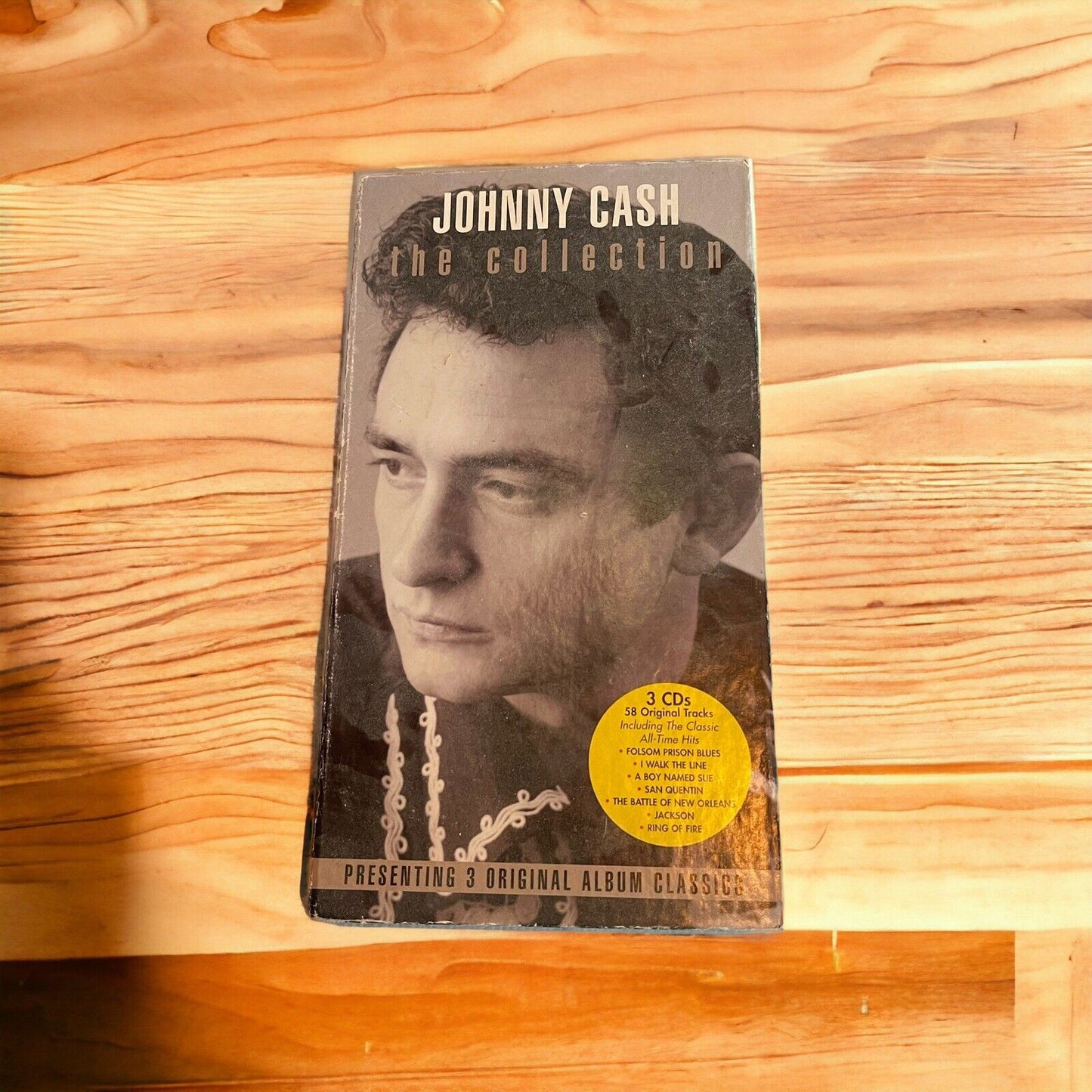 Johnny Cash 3 CD Set ~ At Folsom Prison ~ At San Quentin ~ America