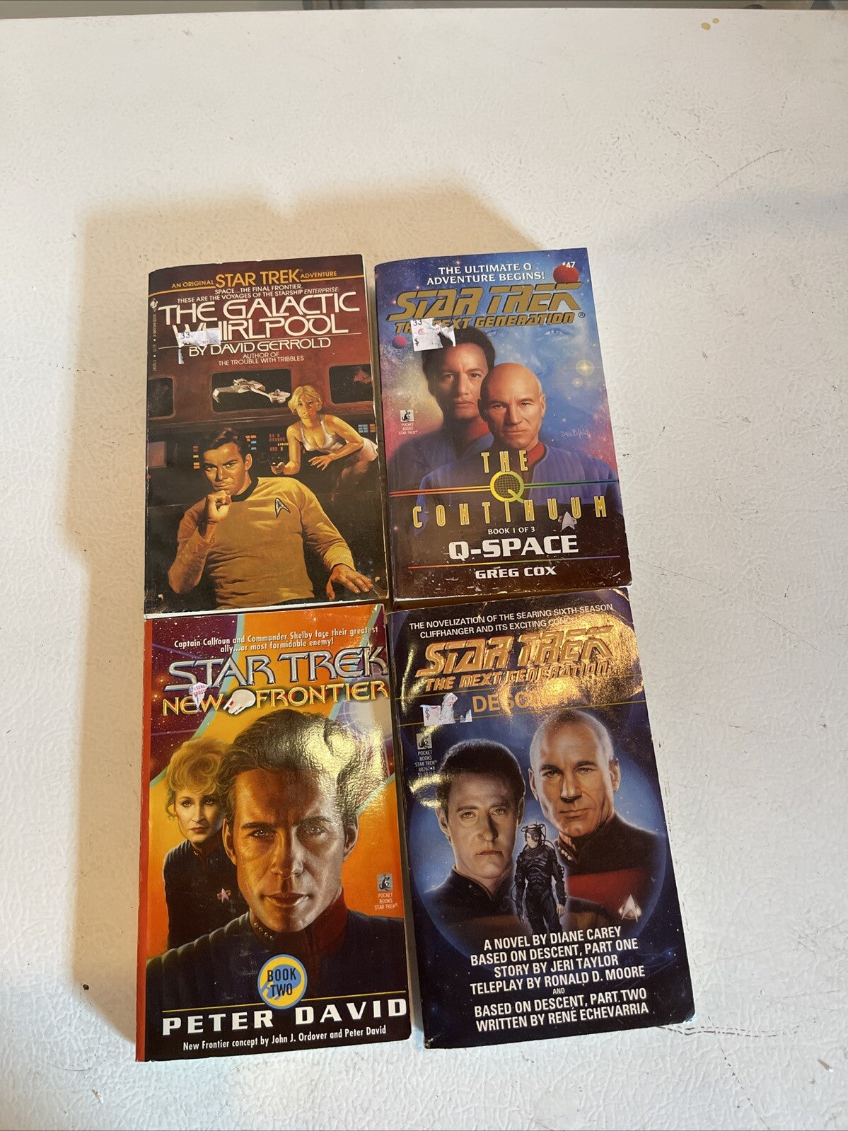 Massive Star Trek Book Lot