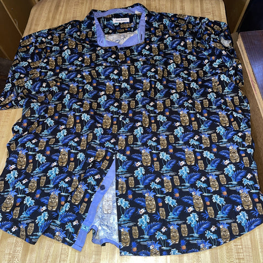 Tommy Bahama Hawaiian Shirt 4XLT 