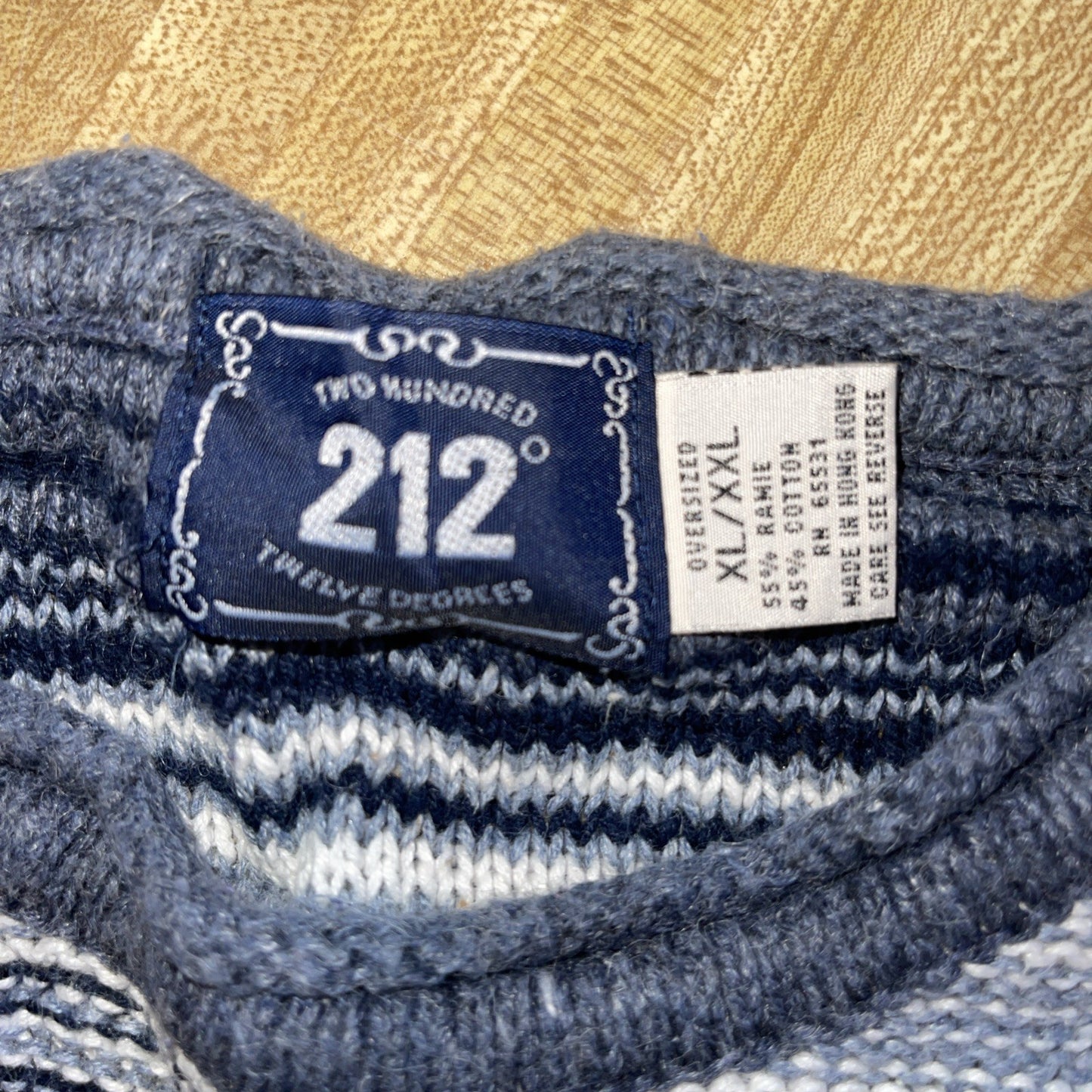 Vintage 212 Degrees Sweater XL/XXL