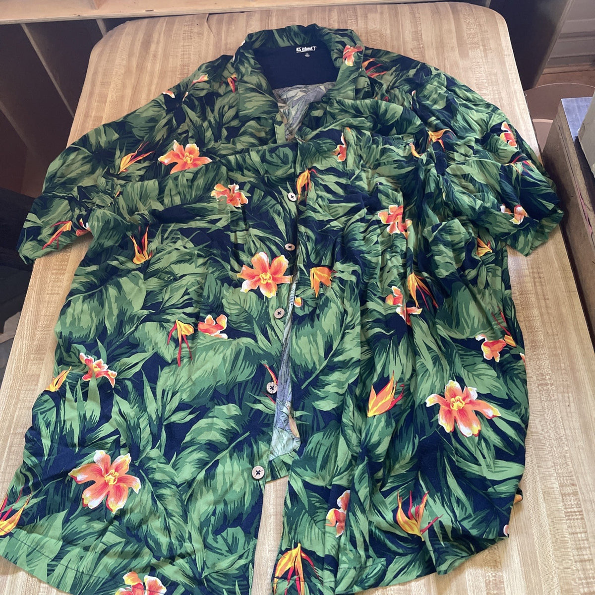 ks island hawaiian shirt 4XLT