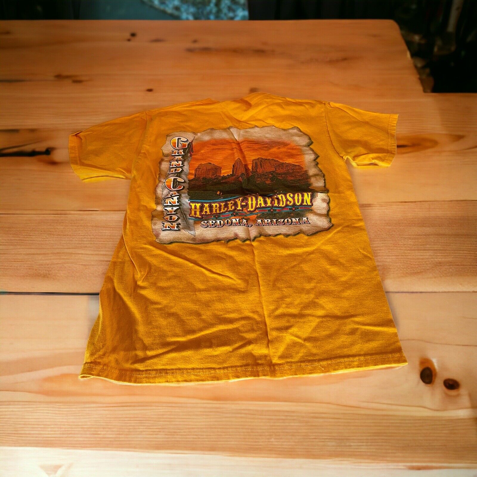 Grand Canyon Harley Davidson T Shirt Small