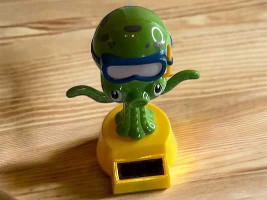 Solar Powered Dancing Octopus 