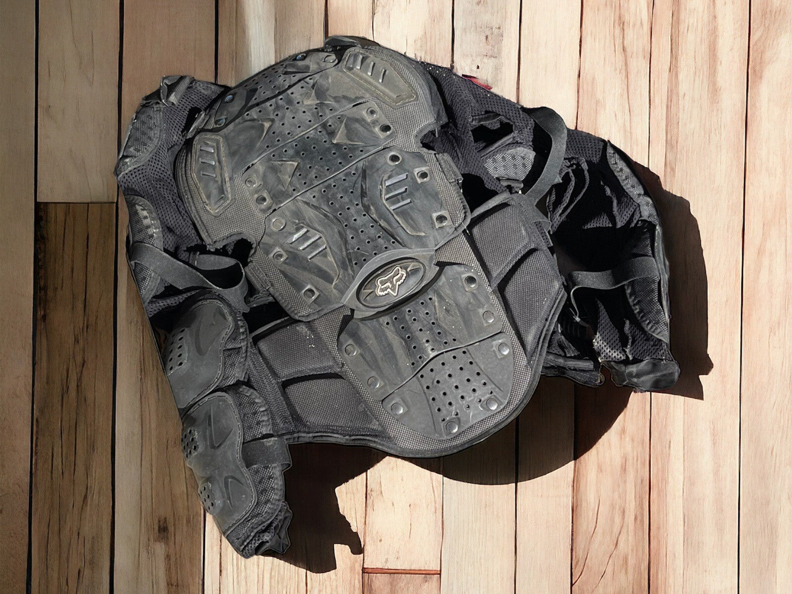 Fox Racing Hard Plastic Armored Dirt Bike Jacket Small
