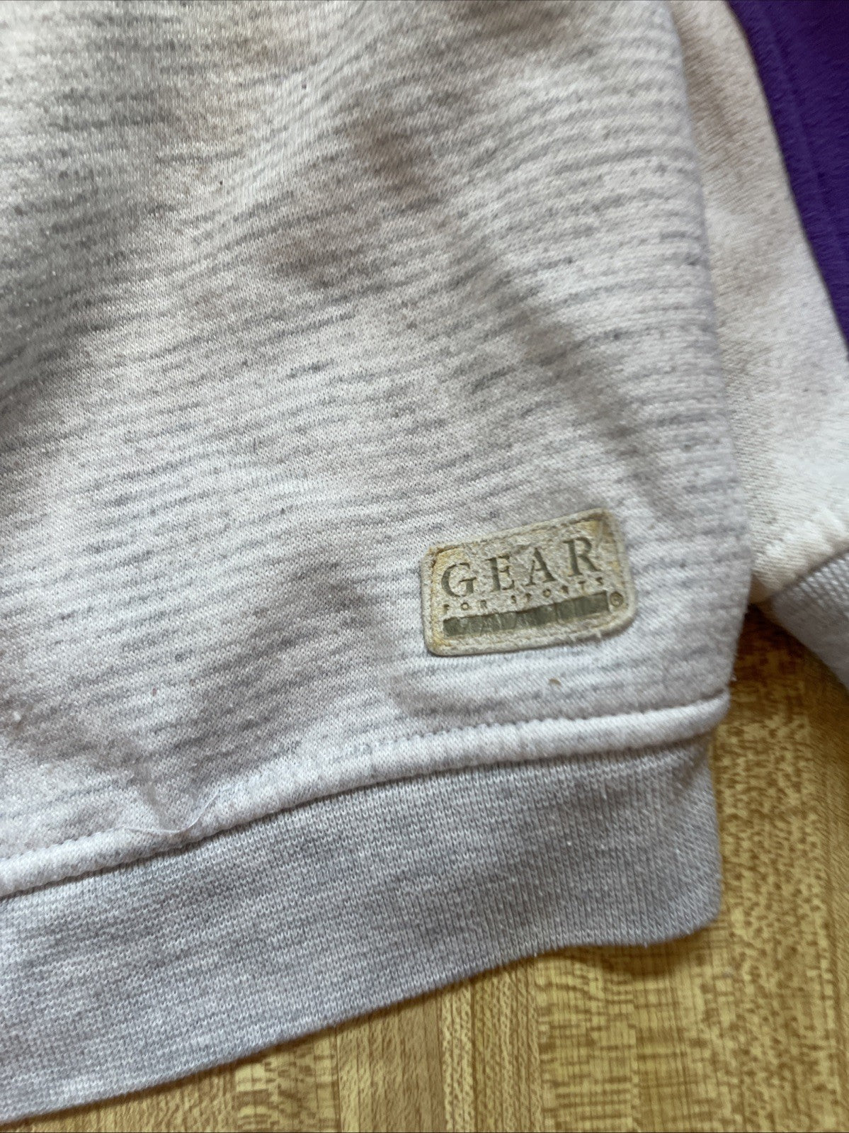 vintage gear for sports sweatshirt Medium 