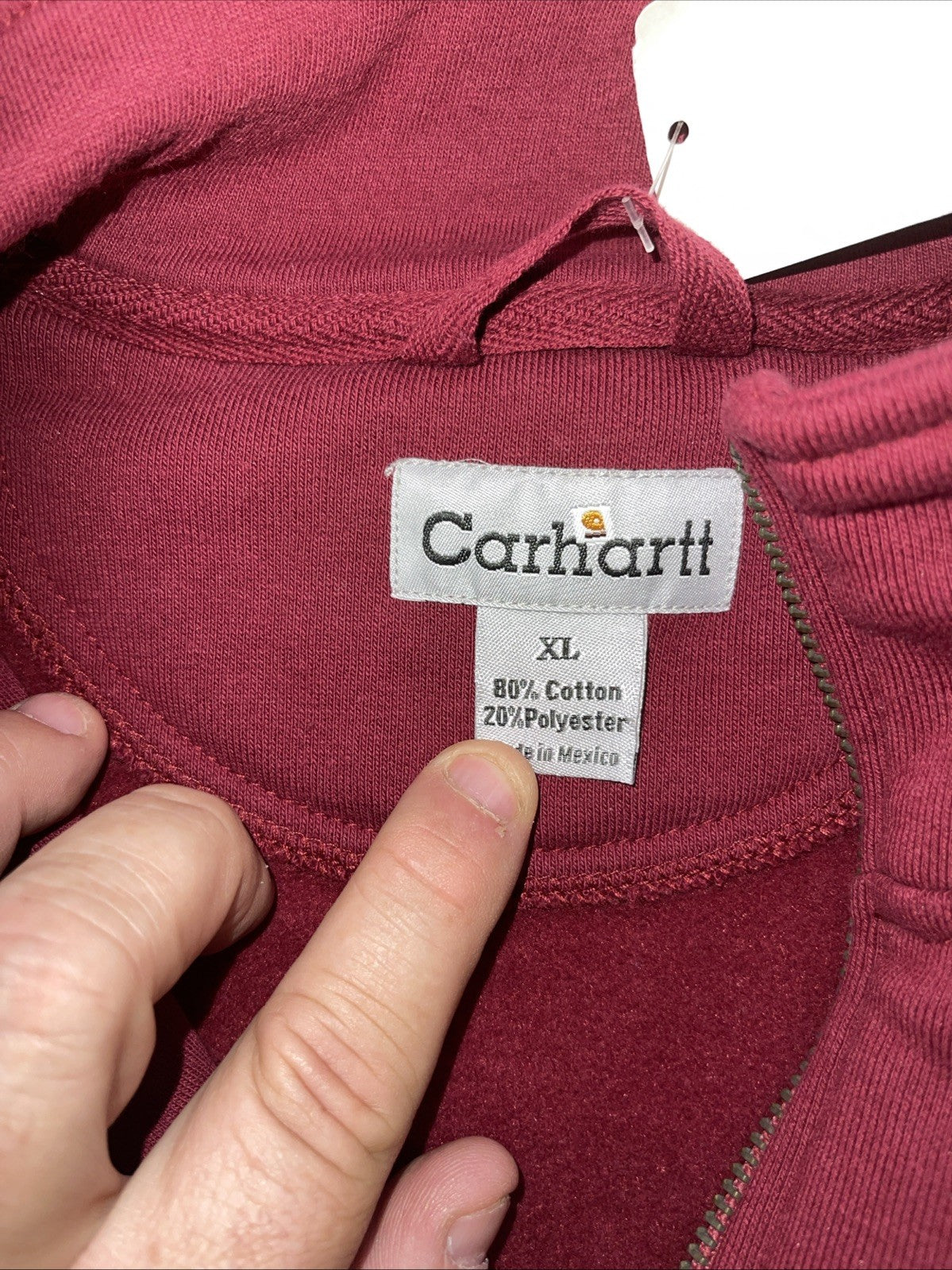 Deadstock Carhartt Quarter Zip XL