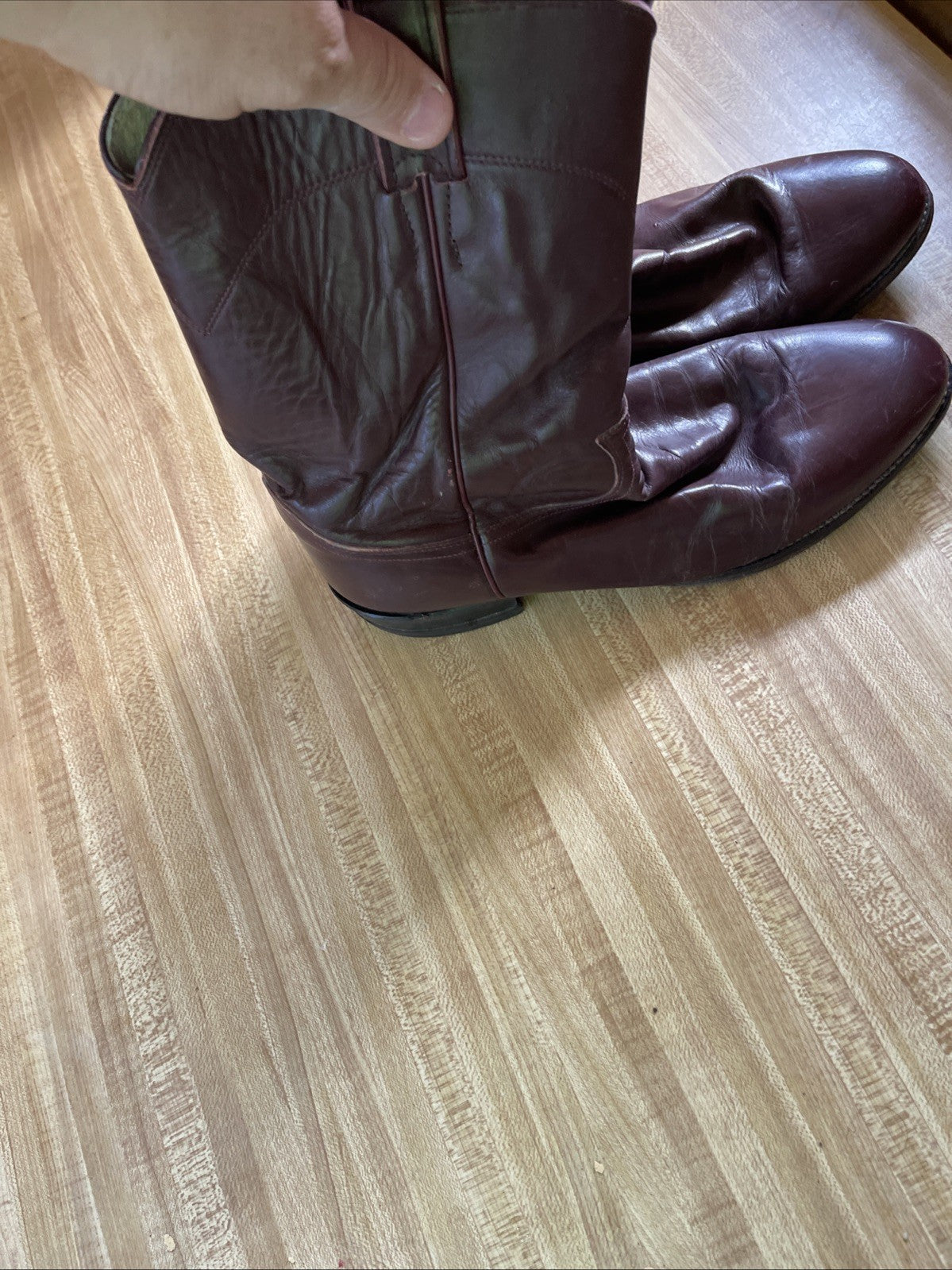 Justin Cowboy Boots 10.5 D