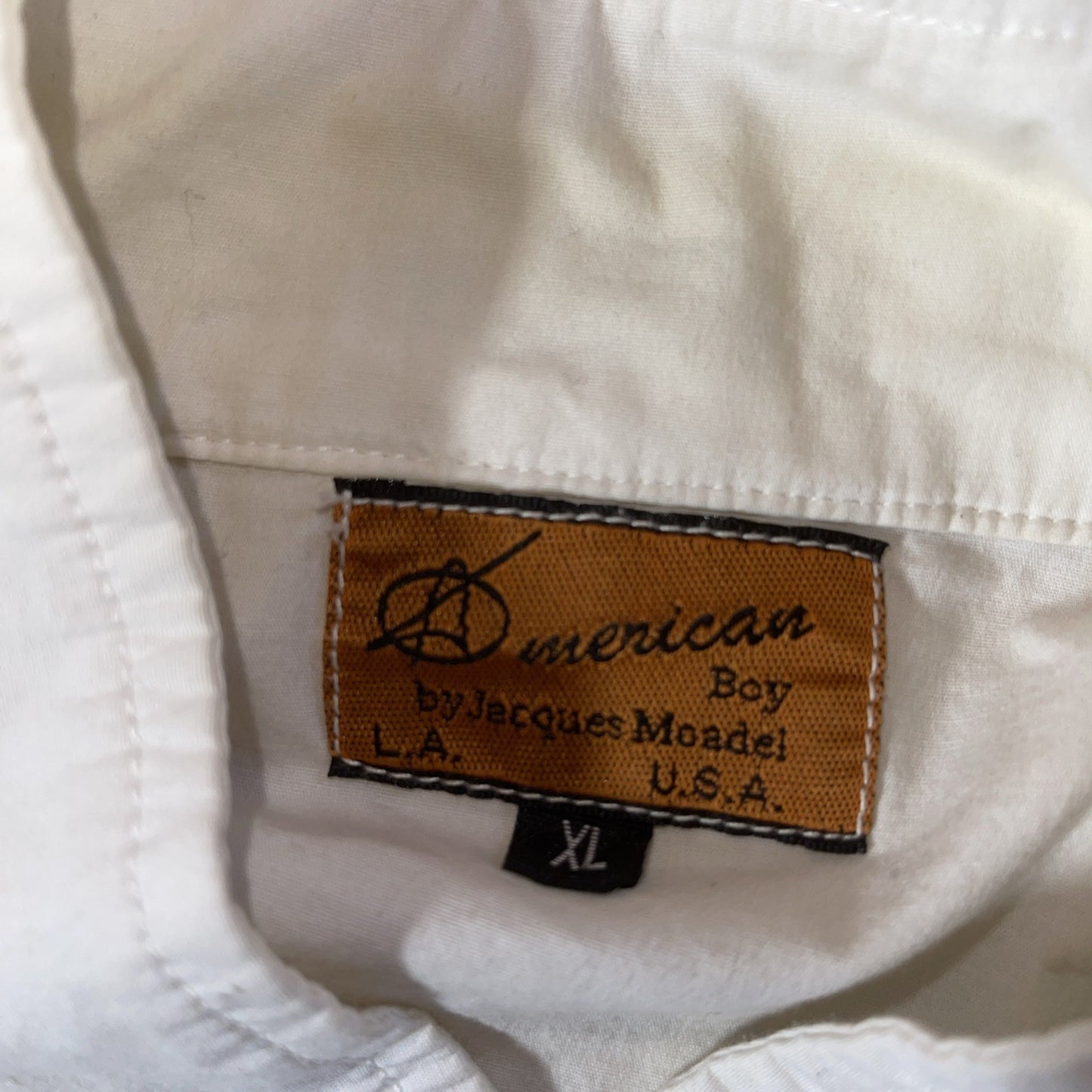 American Boy By Jacques Moadei Button Up XL