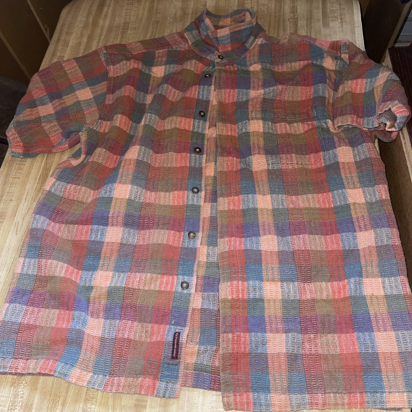 The Territory Ahead Heavy Flannel Short Sleeve XXL 