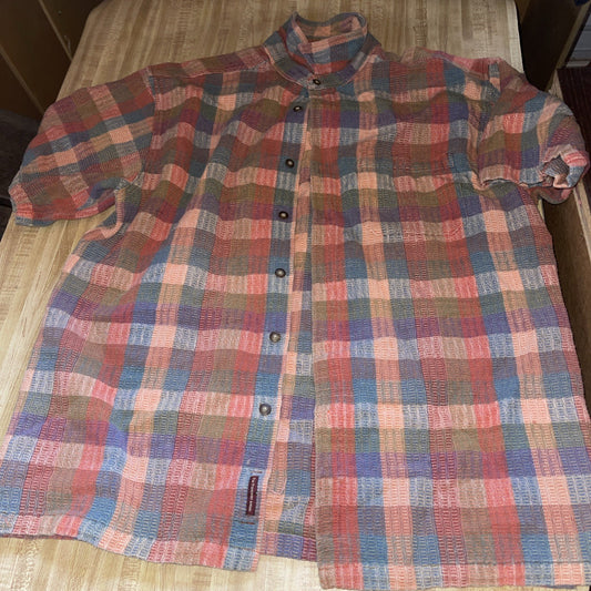 The Territory Ahead Heavy Flannel Short Sleeve XXL 