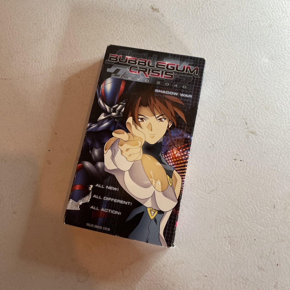Bubblegum Crisis: Tokyo 2040 - Vol. 1: Shadow War (VHS, 1999, Dubbed) Rare HTF