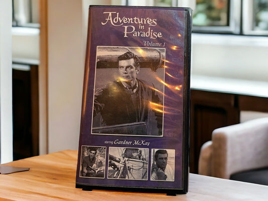 Adventures in Paradise: Volume 1  VHS  B&W (Hollywood Attic) RARE HTF