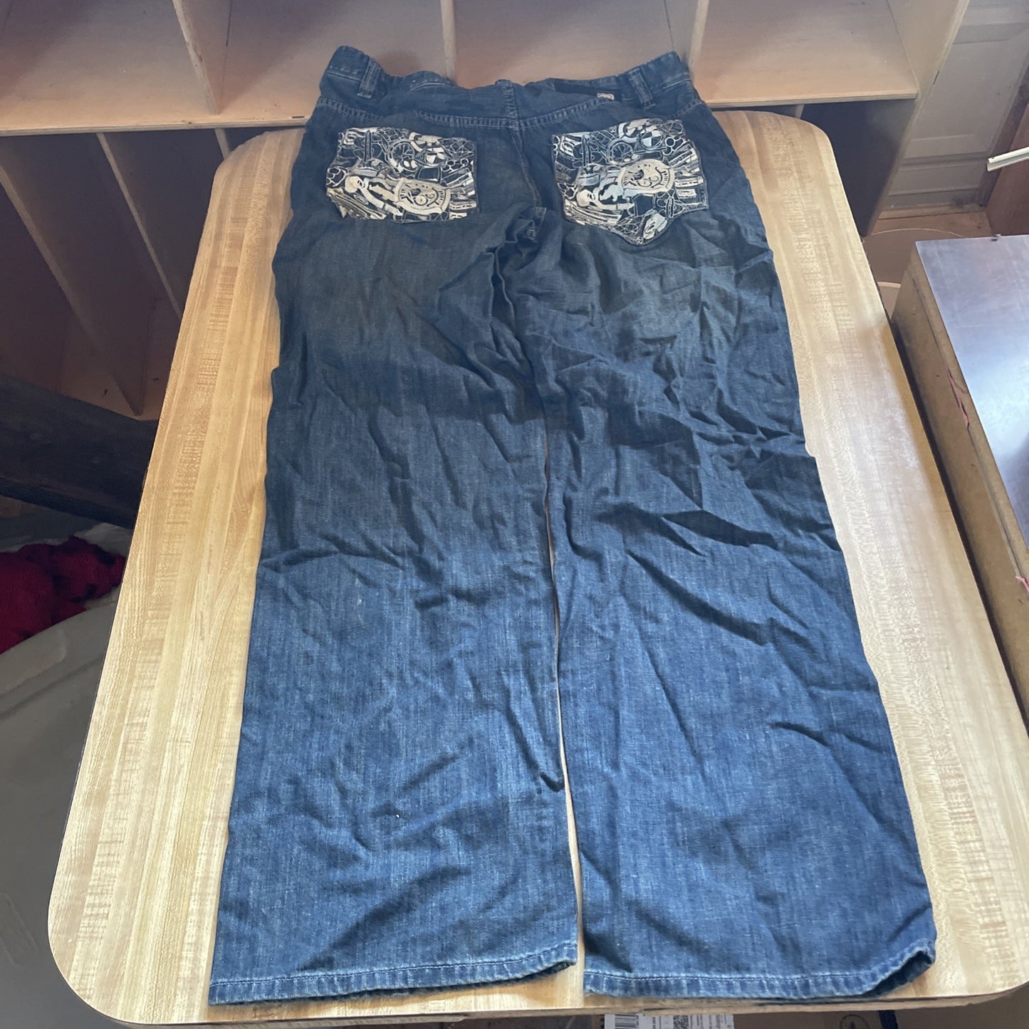 Ecko Unltd Baggy Fit Jeans 36/32 Y2K Hiphop Streetwear 
