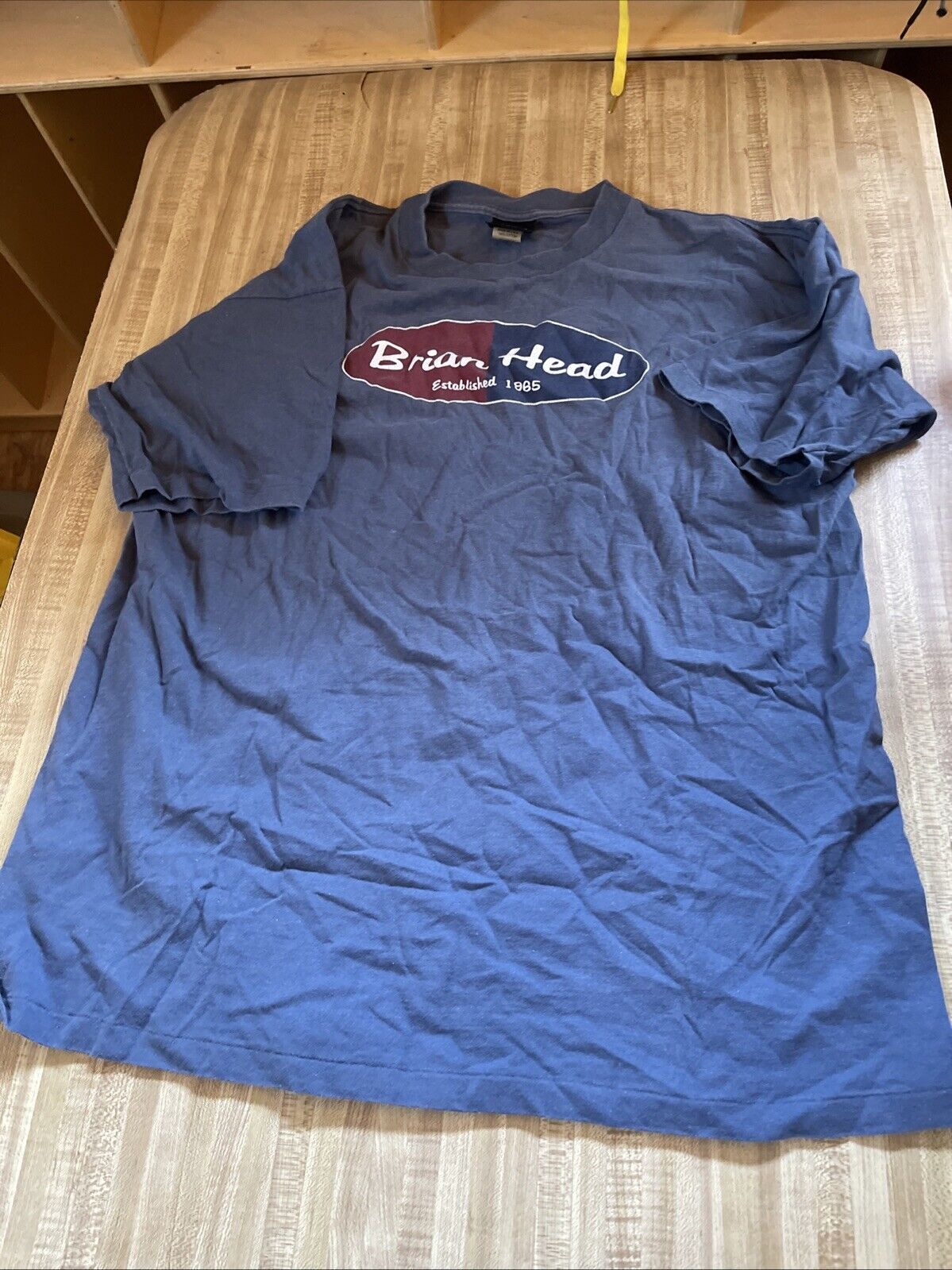 Vintage Single Stitch Made In USA Prairie Mountain Brian Head T Shirt XL