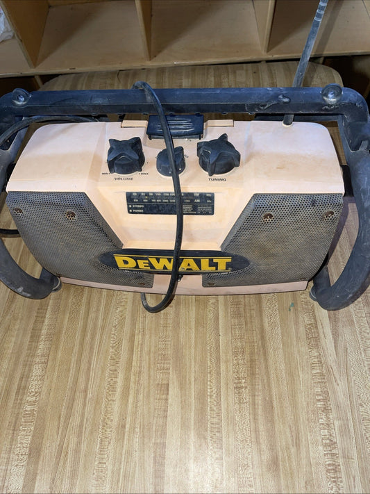 dewalt jobsite radio