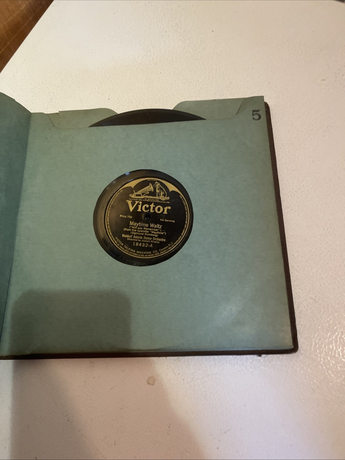 Antique Victor Victrola Record Collection Lot