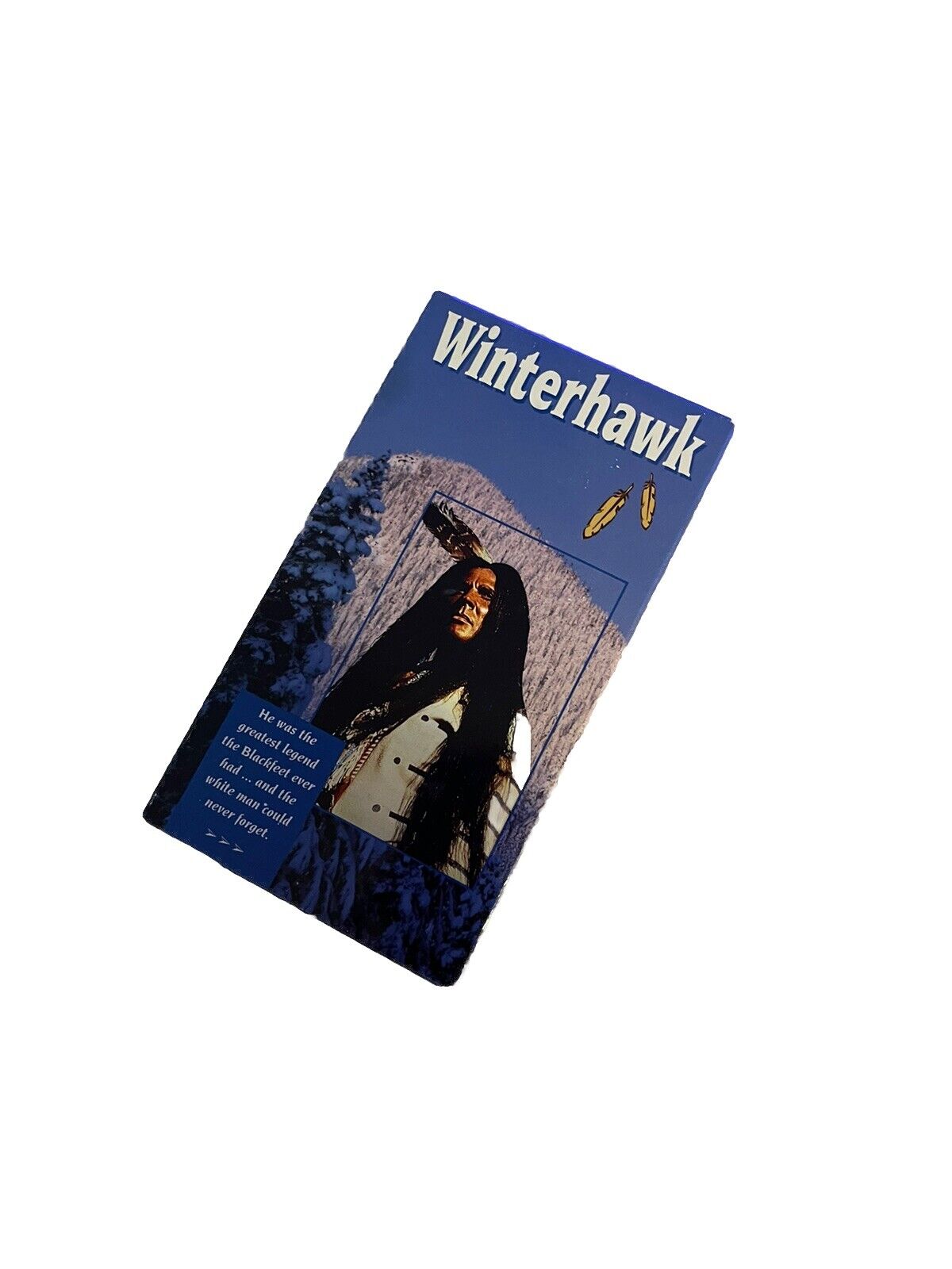 WINTERHAWK (1975) RARE VHS - Michael Dante, Leif Erickson - 1994 Goodtimes