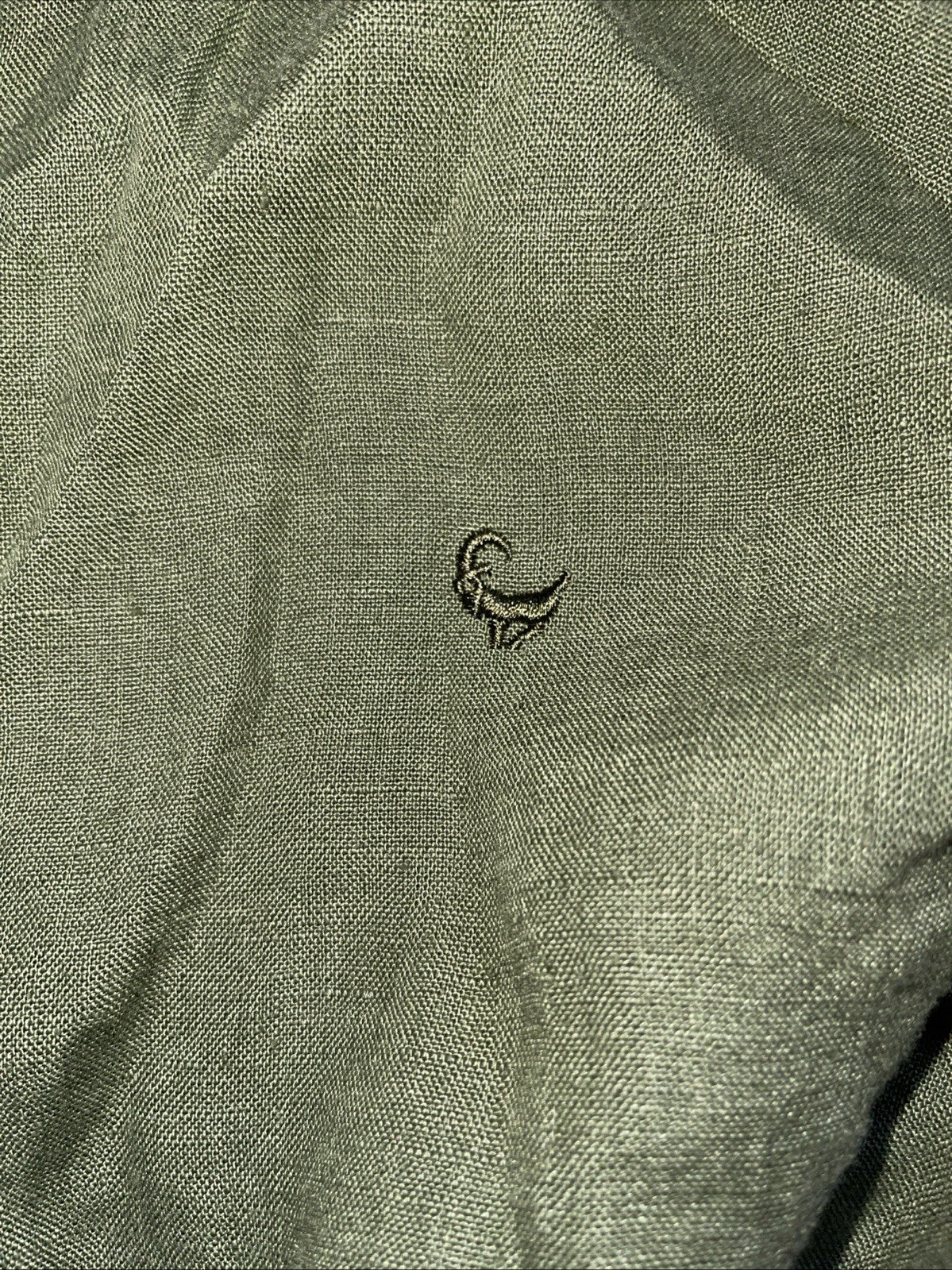 Old Khaki Button Up 2XL 