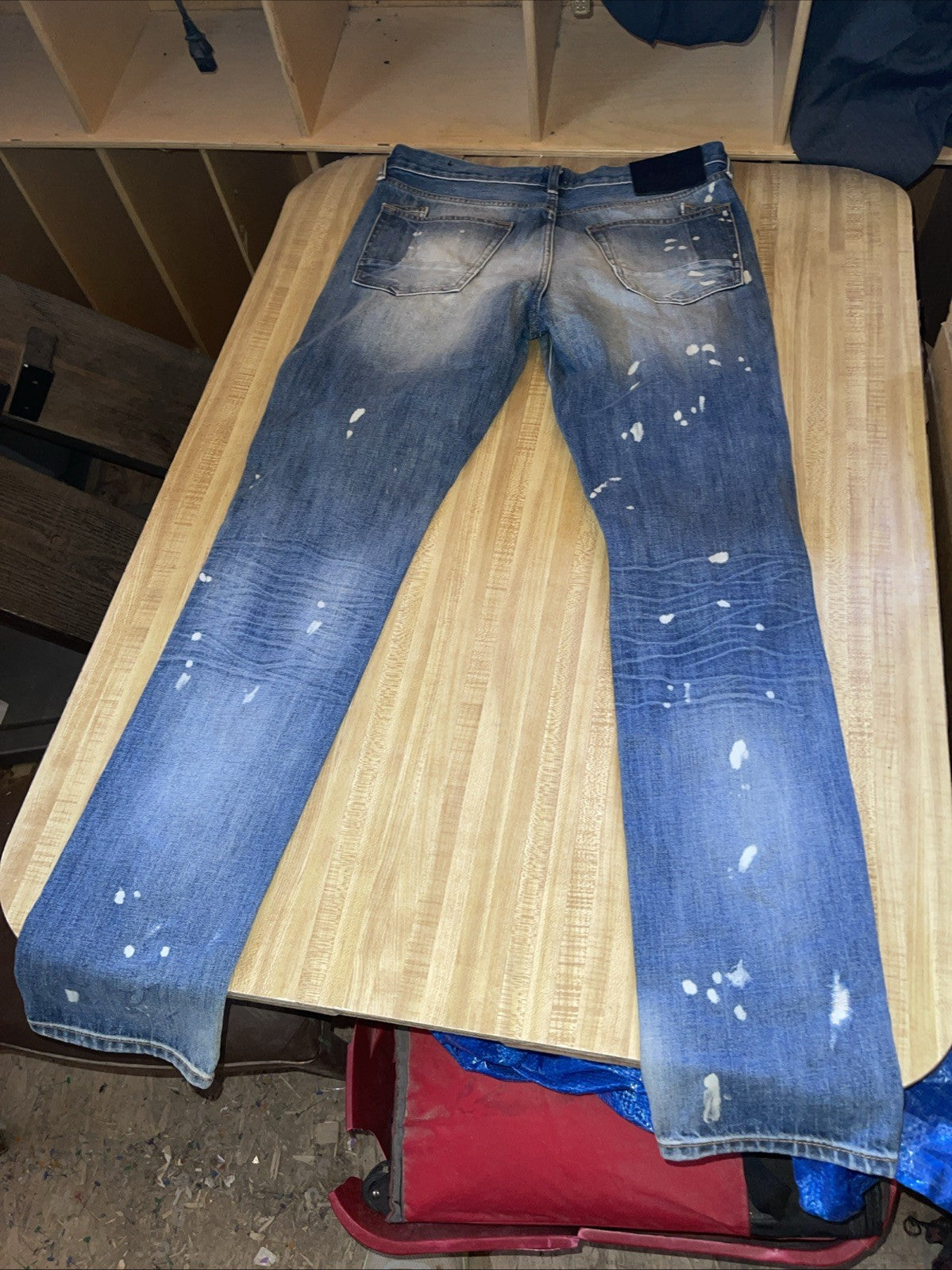 PRPS Le Sabre Slim Tapered Distressed Jeans 32/34