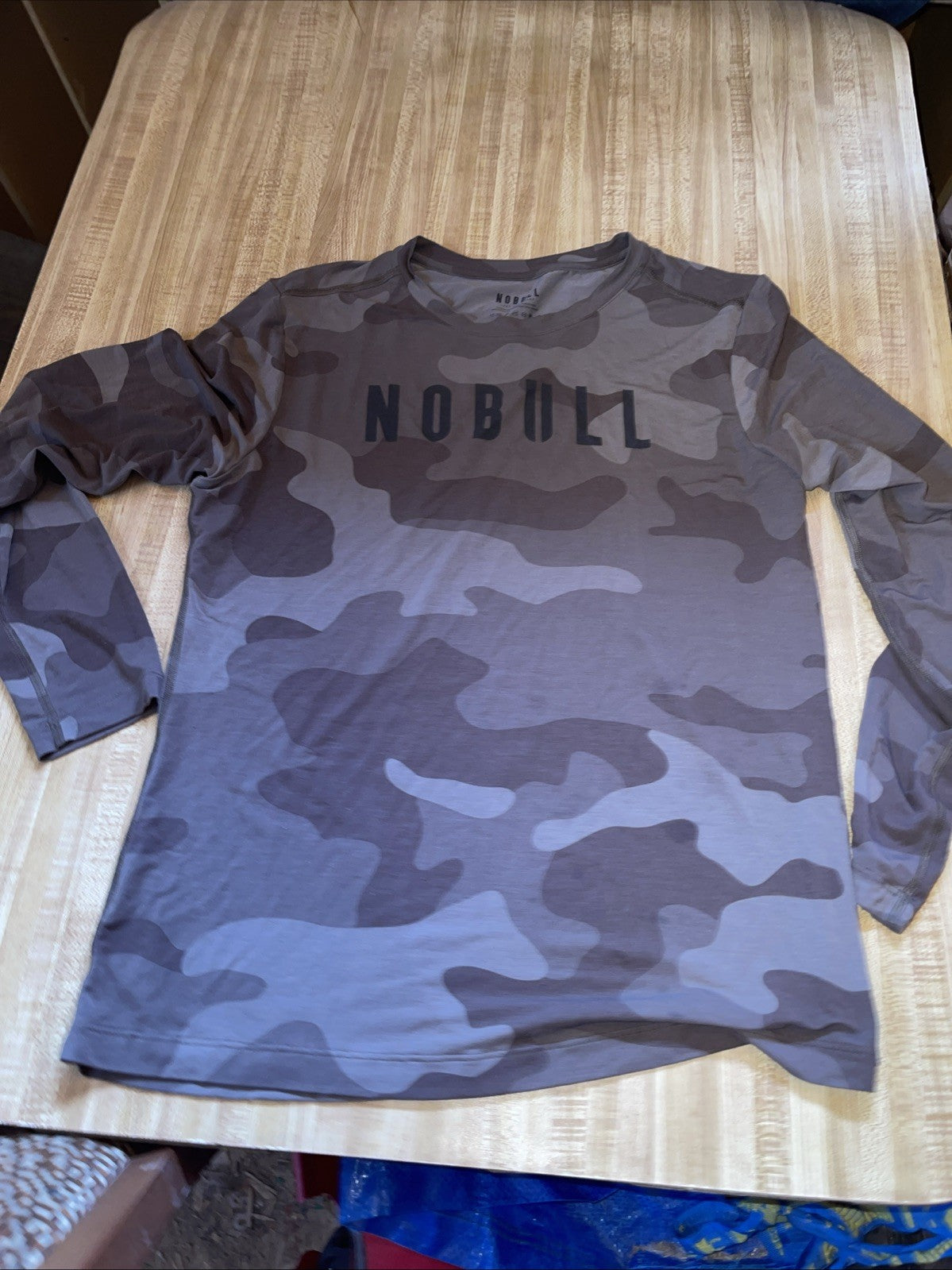 No Bull Camo Long Sleeve Shirt Medium 