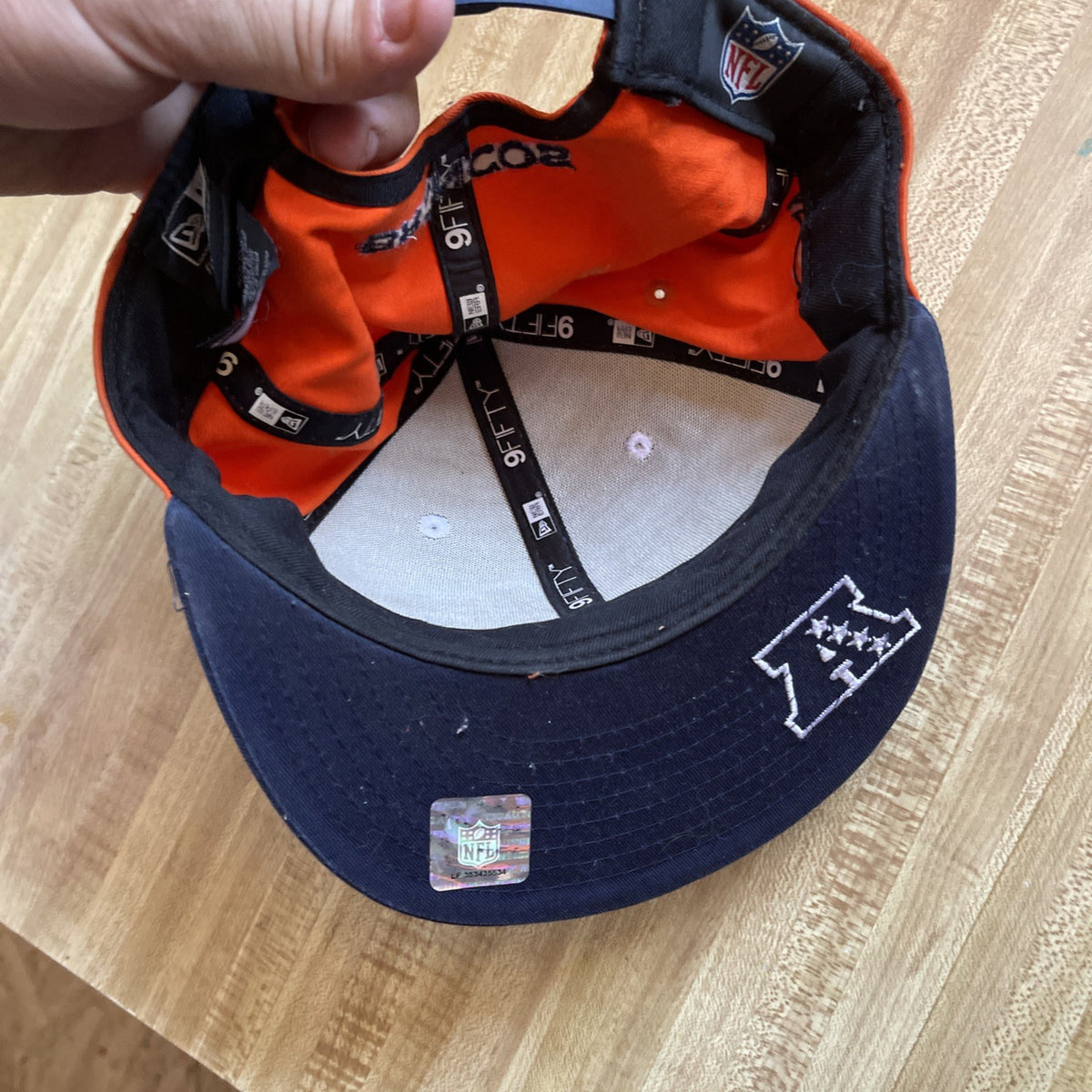 new era 9fifty snapback denver broncos