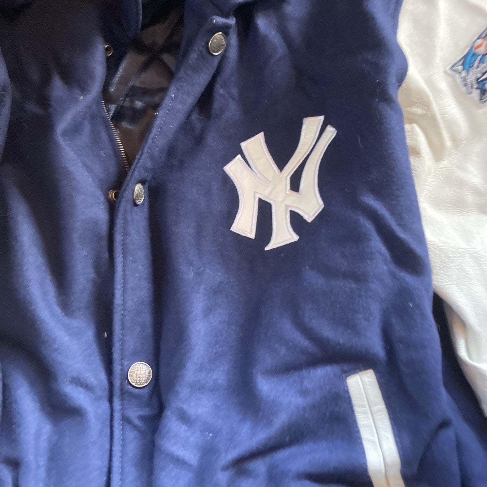 Vintage New York Yankees 26 Time World Series Champion Varsity Jacket XL