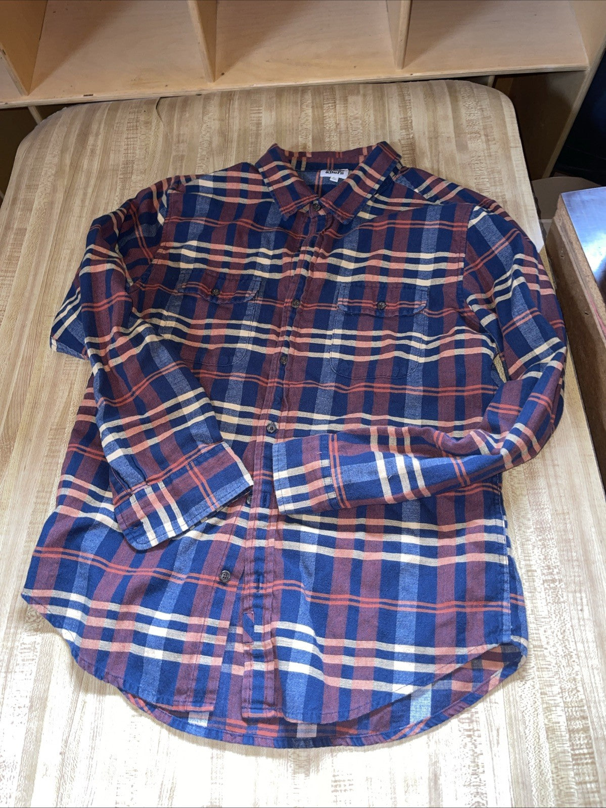 Bridge & Burn Button Up Large