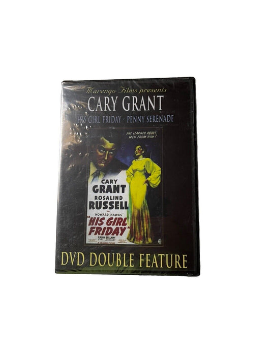 Cary Grant Double Feature: His Girl Friday/ Penny Serenade (DVD, DVD Double...