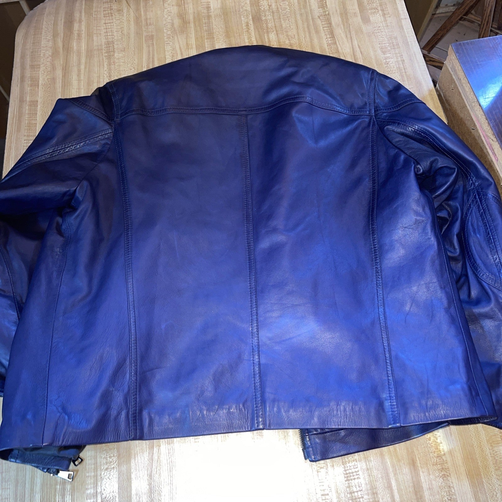 Casini Firenze Jennifer Tattanelli Biker Jacket Size 56