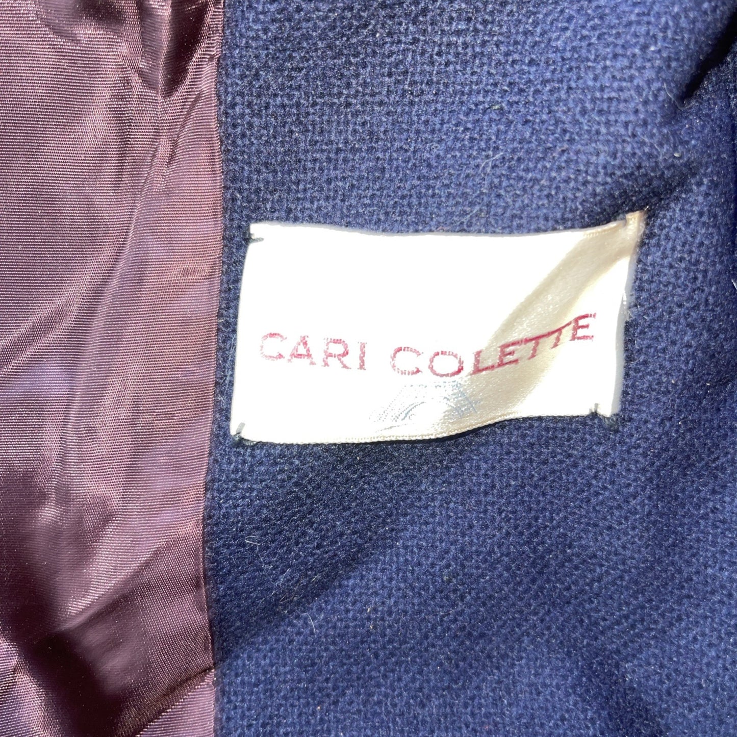 Vintage Cari Collette Overcoat 