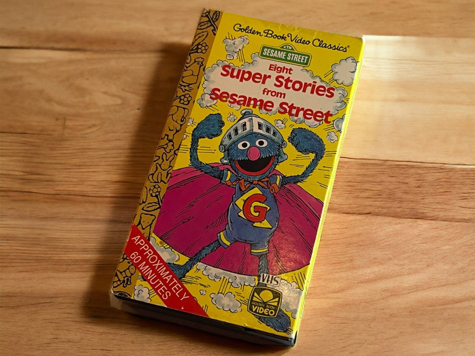 Golden Book Video Classics Eight Super Stories from Sesame Street VHS 1985 Film