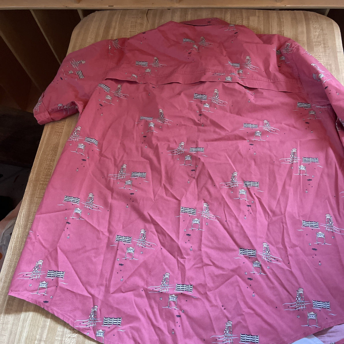 Izod Saltwater Vented Performance Shirt XXL 