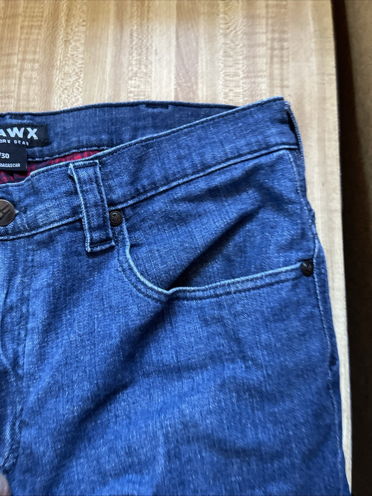 Hawx Workwear Flannel Lined Jeans 36/30