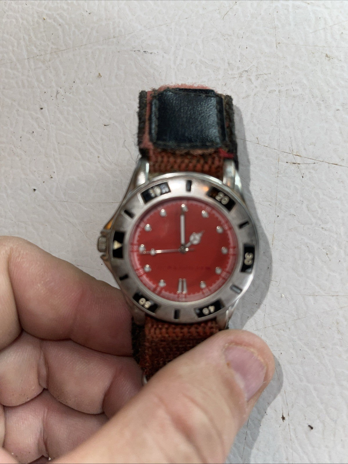 Vintage Sweda Watch Needs Battery Rare HTF