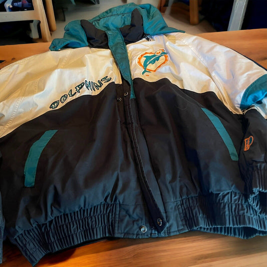 Vintage Pro Player Dolphins Jacket XL