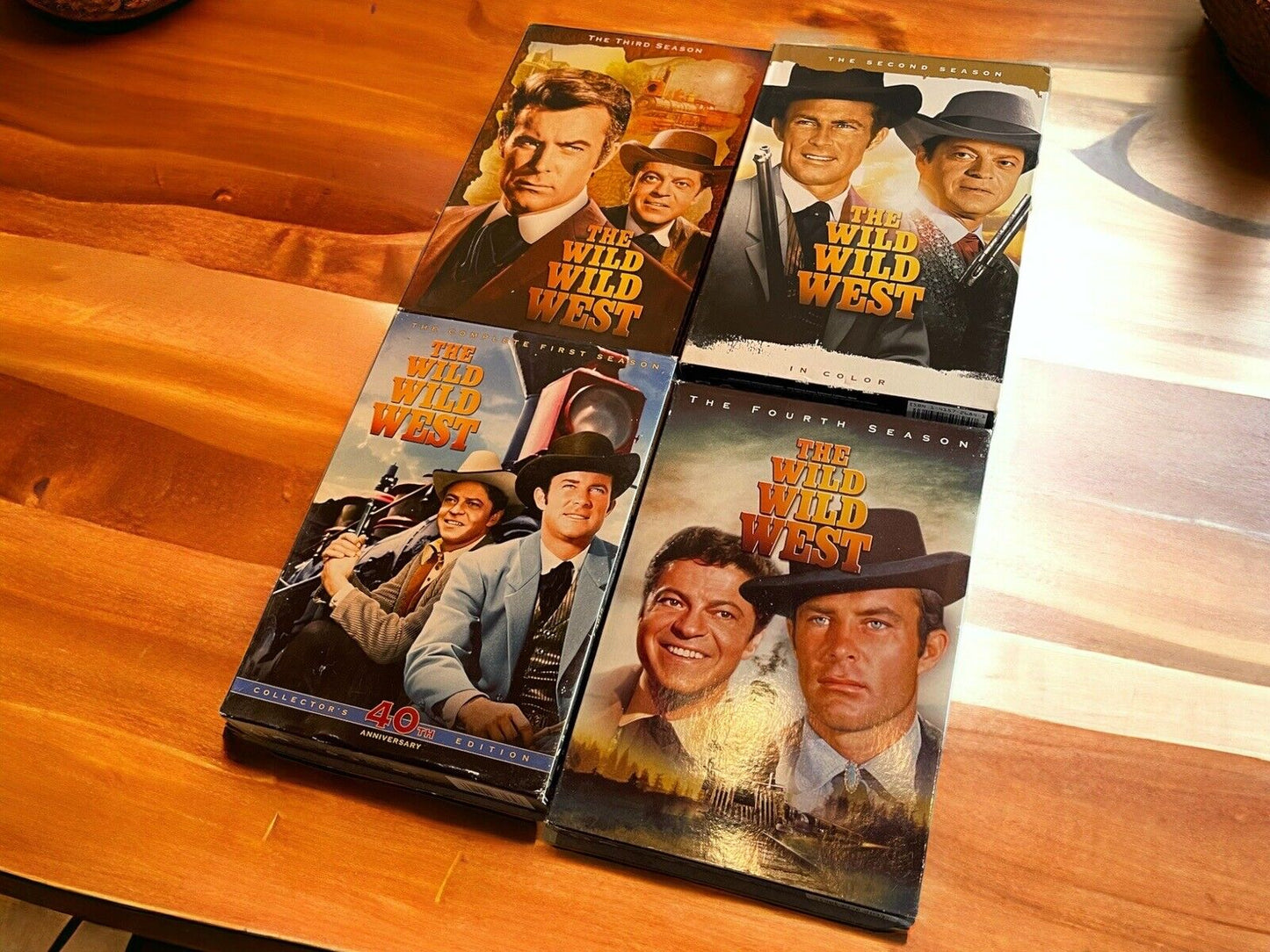 The Wild Wild West Complete Series DVD Lot