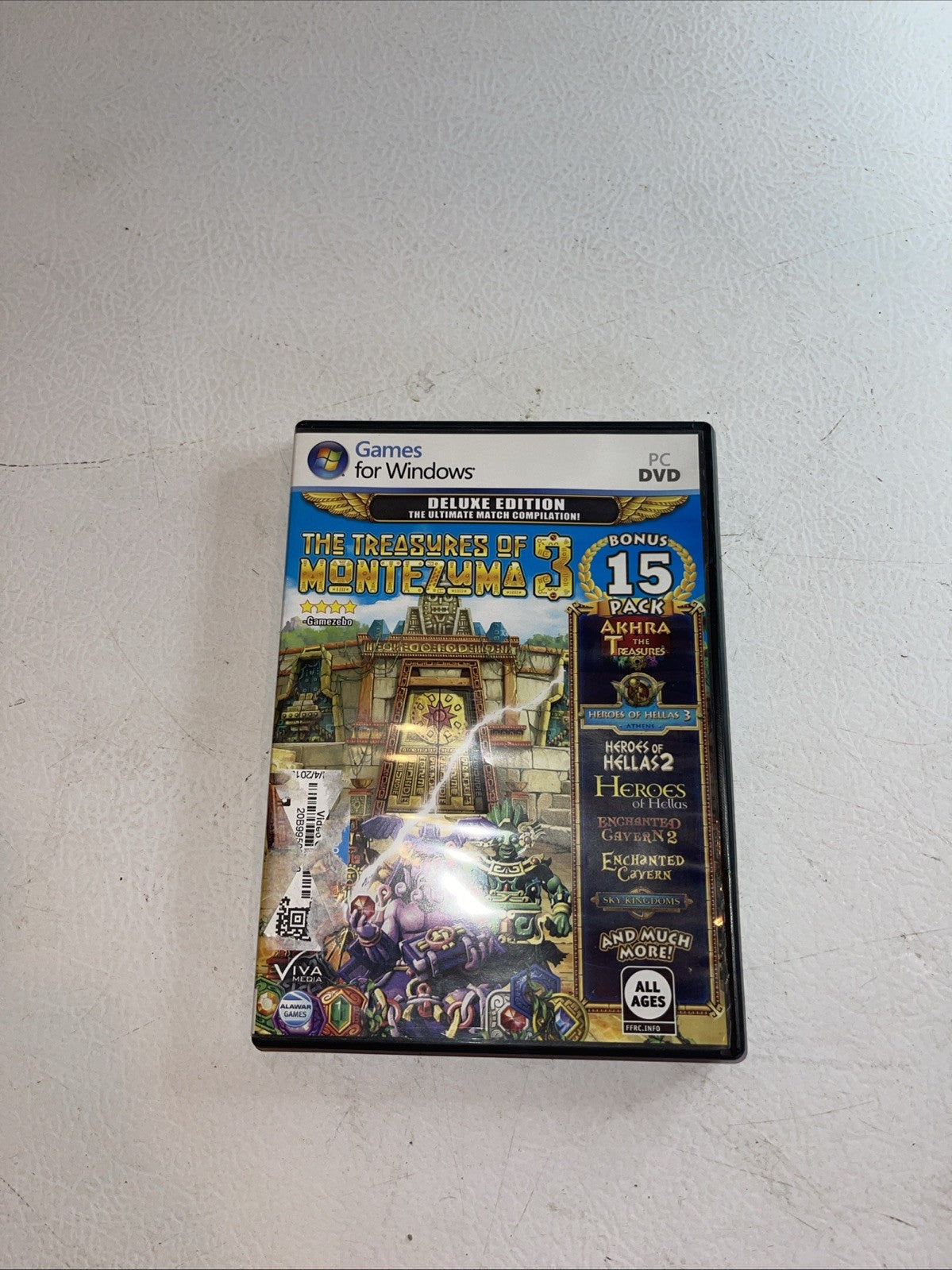 The Treasures of Montezuma 3 DELUXE Edition (PC Game, 2012) 15 Game Bonus