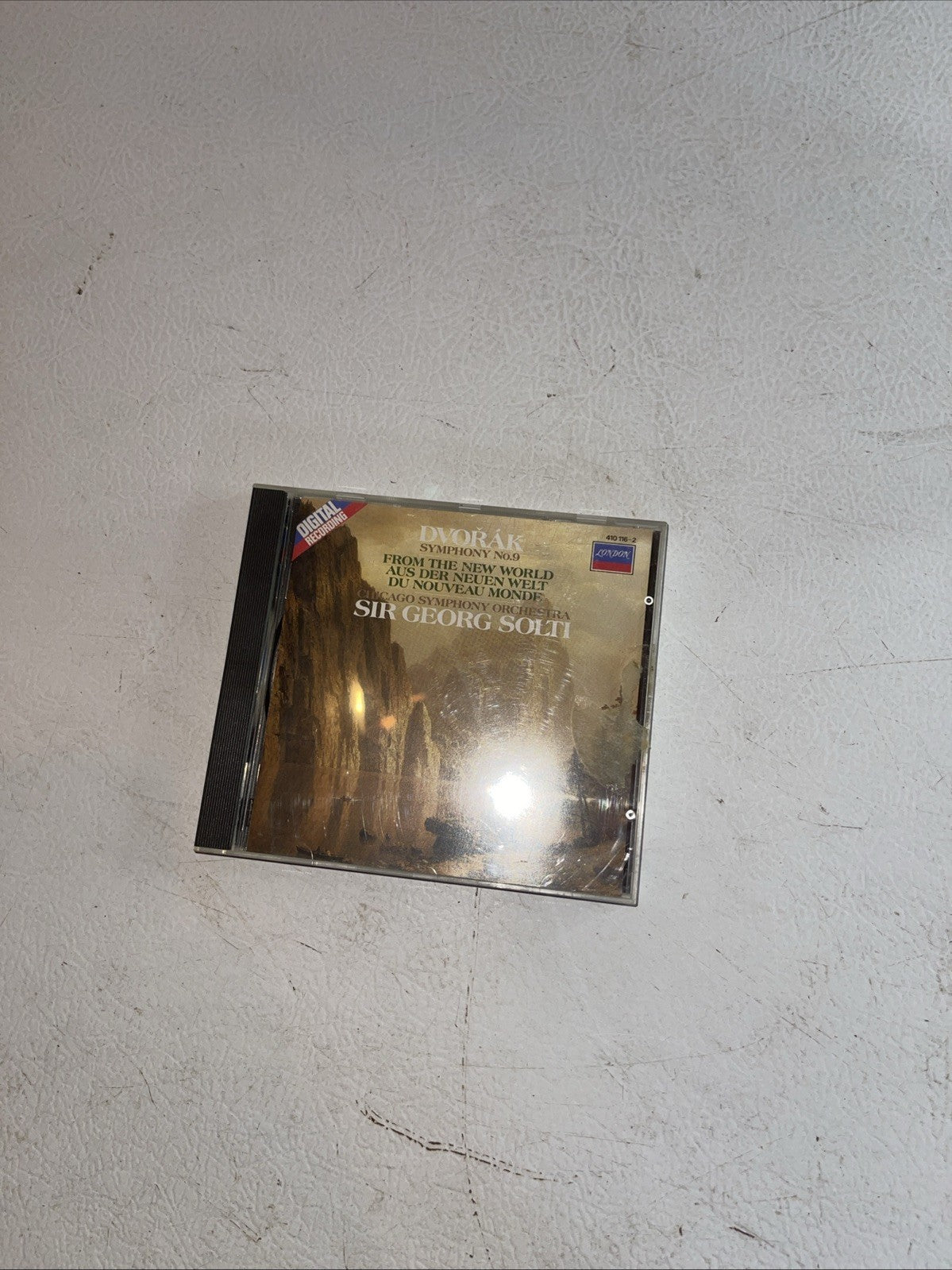 Symphony 9 in New World " by Georg Solti (CD, 1990)