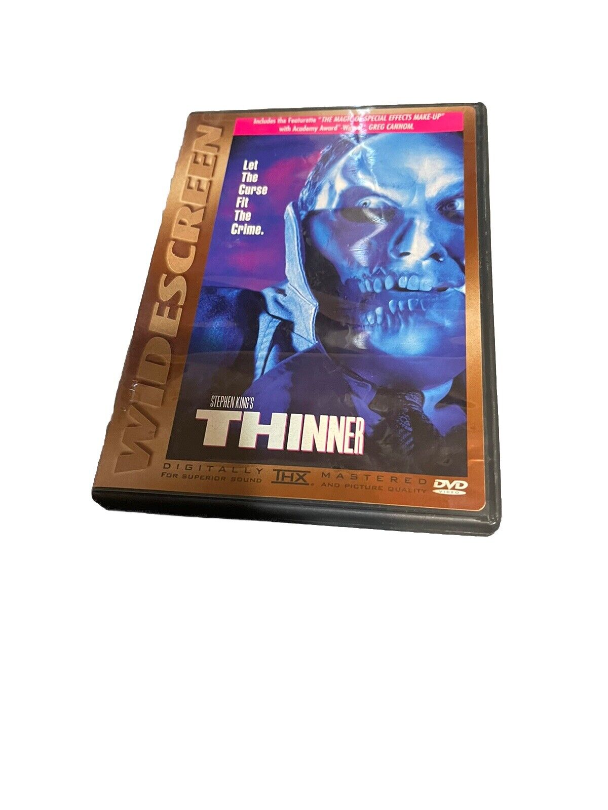 Thinner (DVD, 2001, With Sensormatic Security Tag)