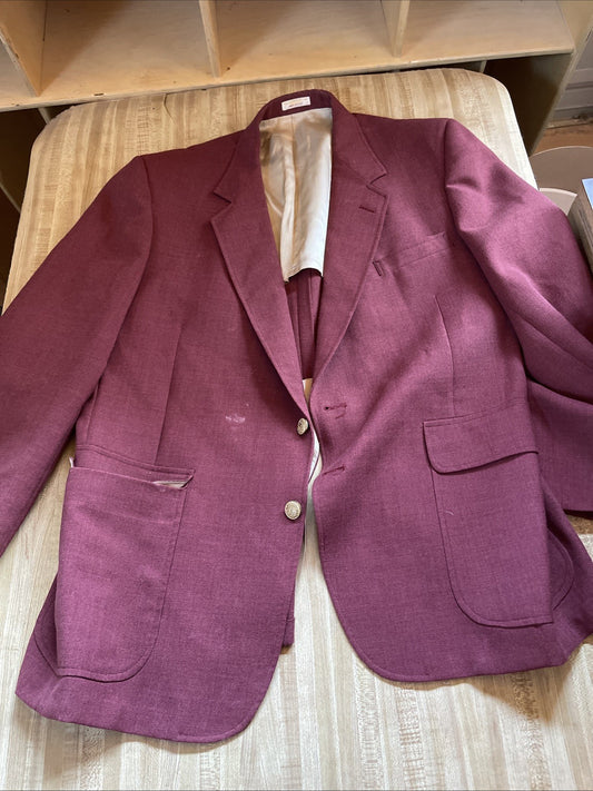 Vintage Di Benedetto Blazer Made In USA Has Stains