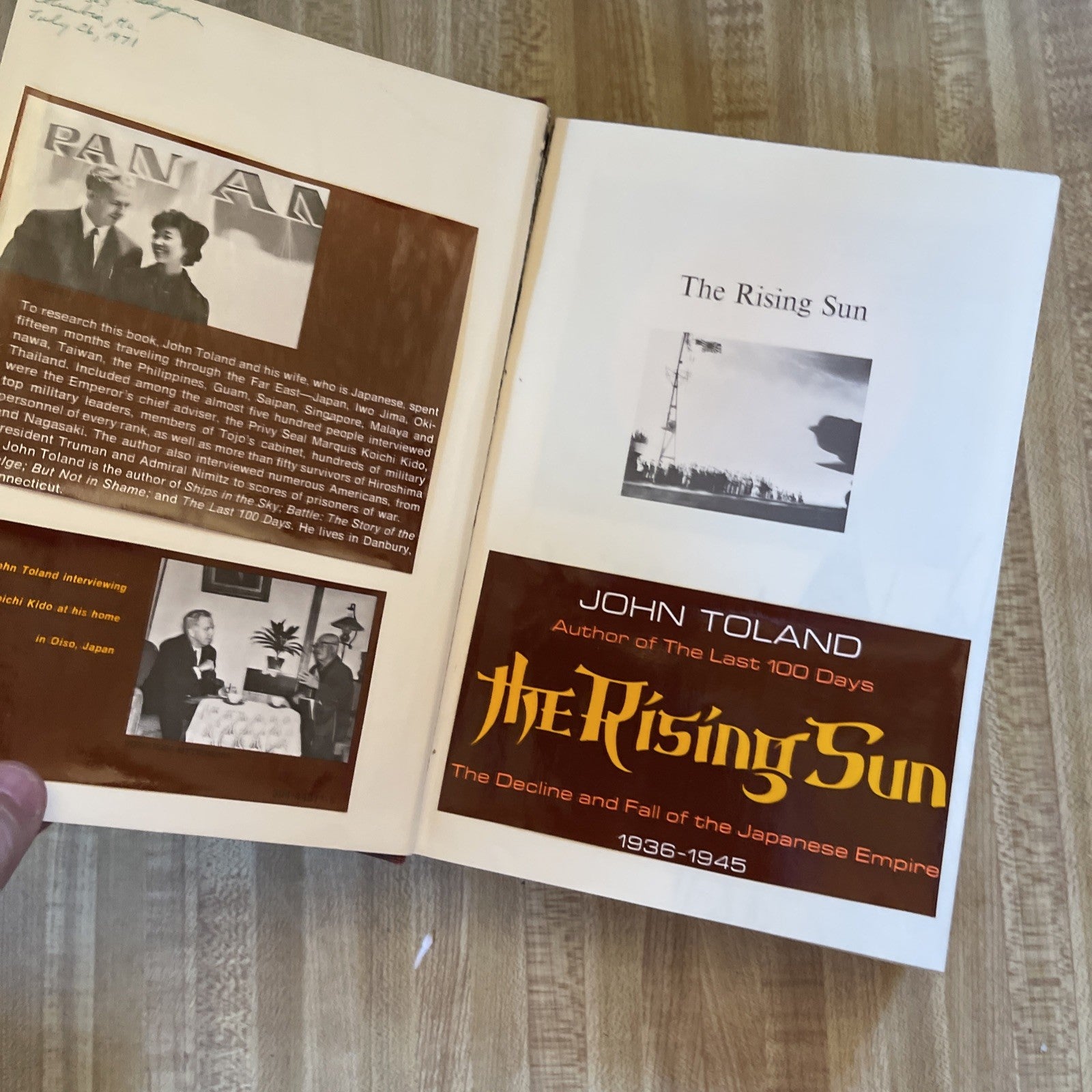 The Rising Sun Hardcover 