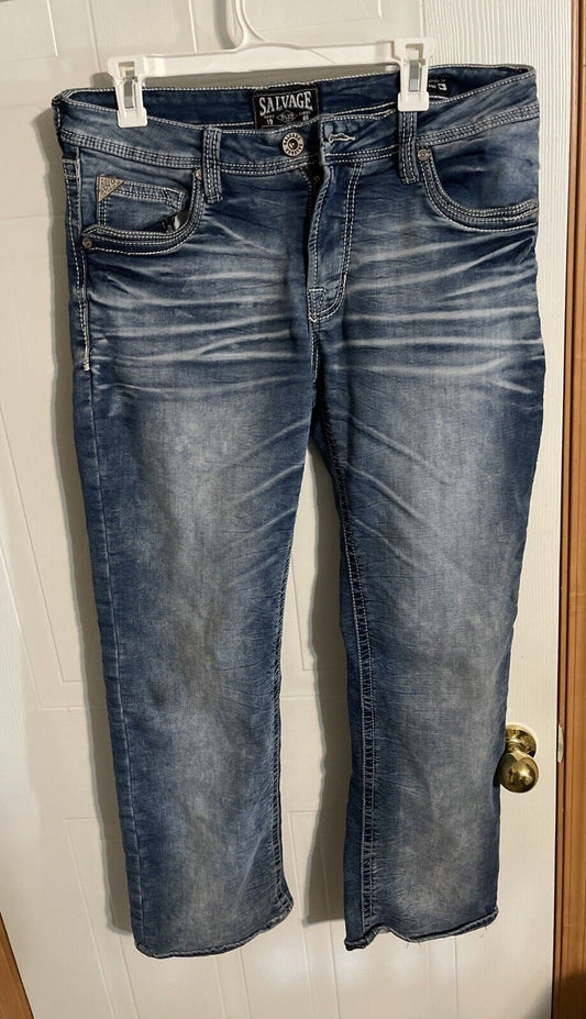 Buckle Salvage Mayhem Boot Jeans 33x30