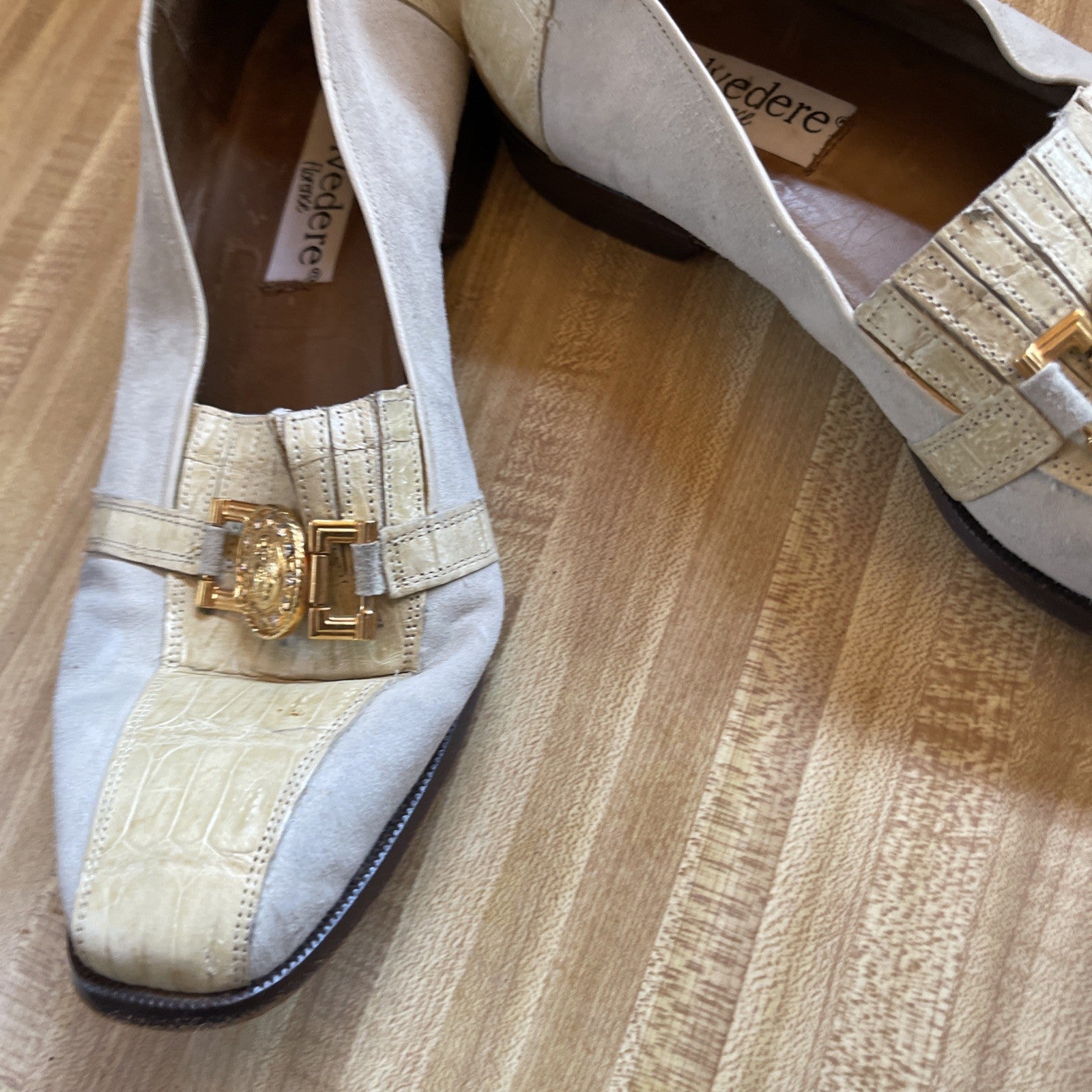 belvedere florence men's shoes 11 Genuine Crocodile