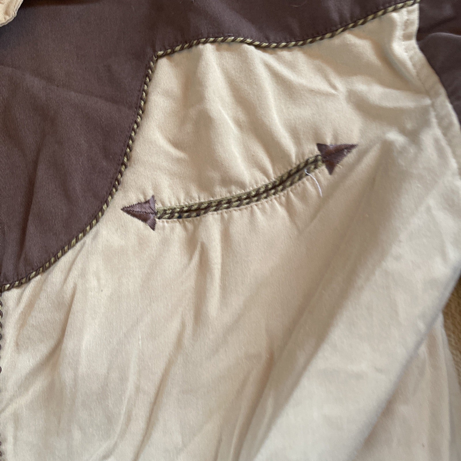 Vintage Panhandle Slim Gunfighter Pearl Snap Large 