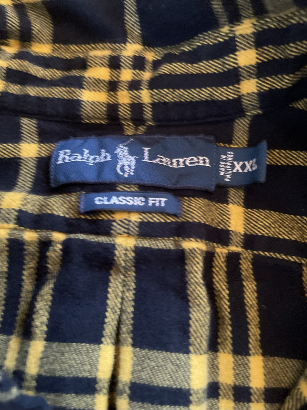 Vintage Ralph Lauren Flannel XXL
