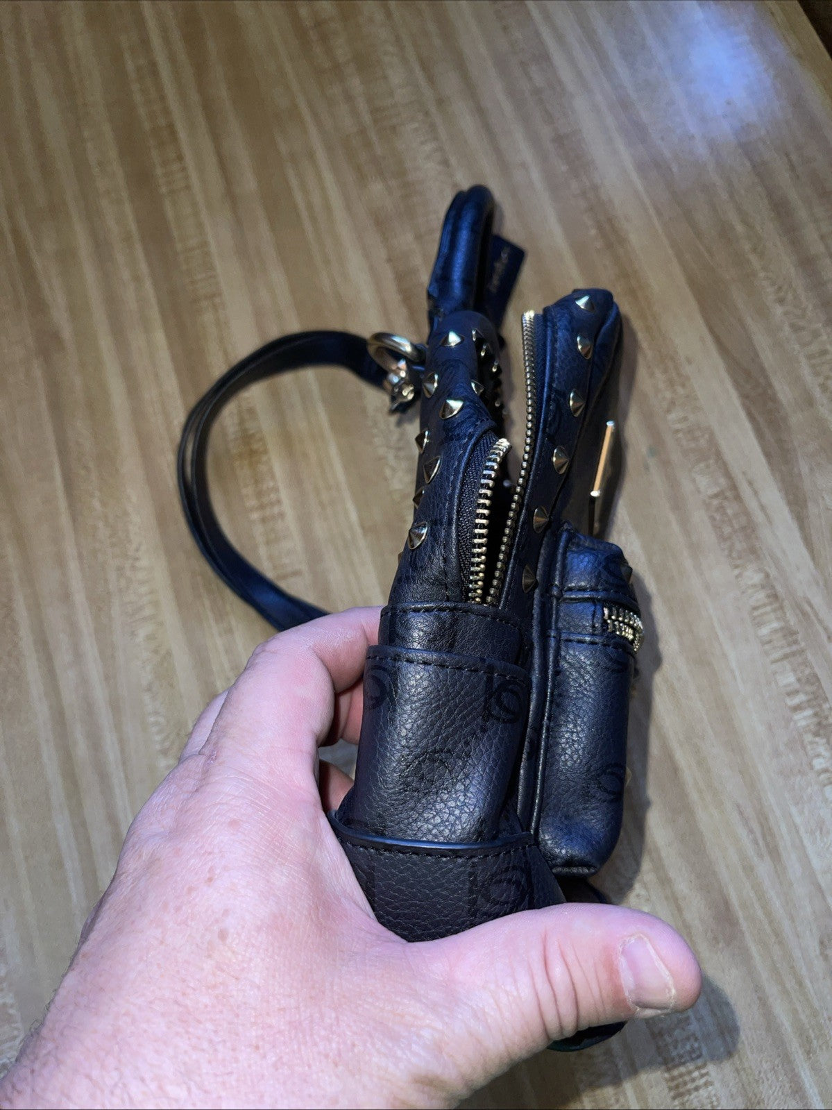 Bebe Goth Style Studded Purse