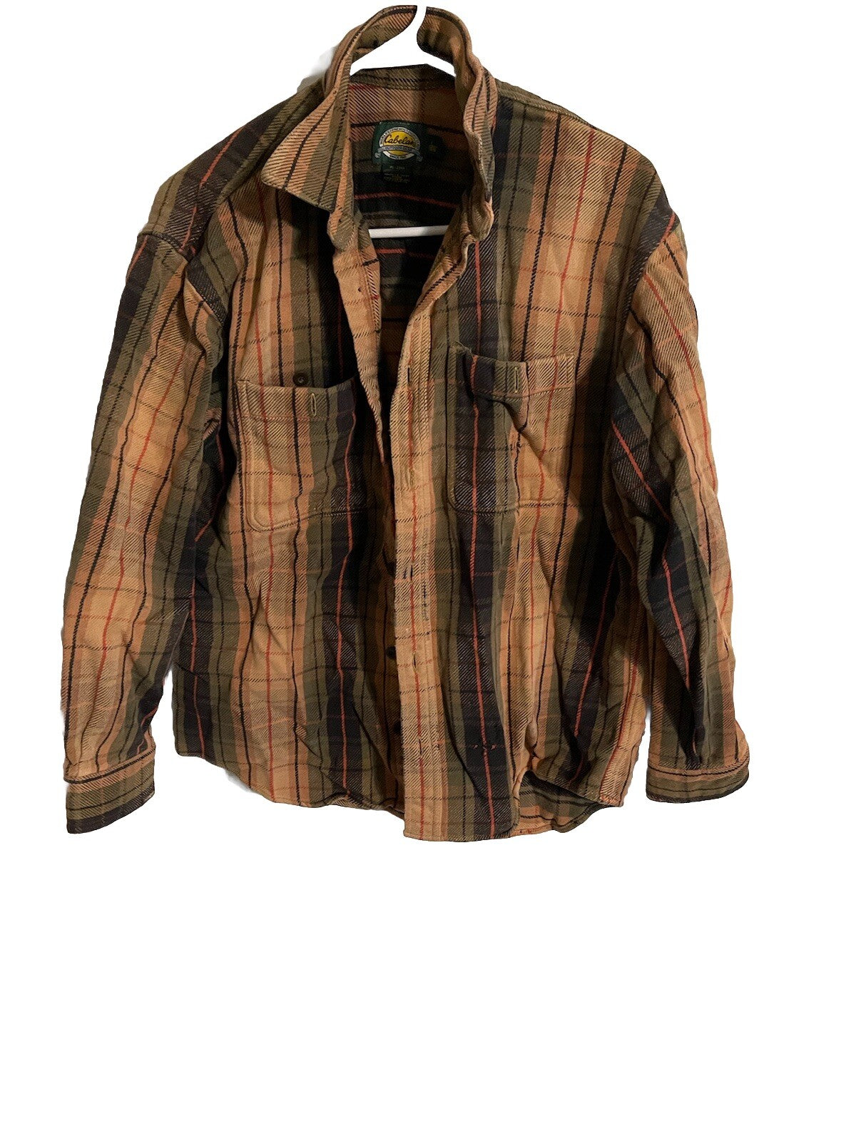 Cabelas Flannel Shacket Large