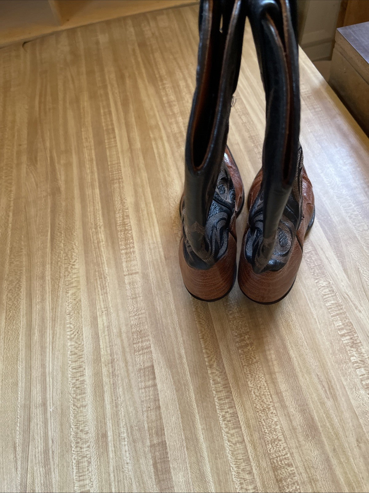 J. Chisholm Cowboy Boots 7 M 