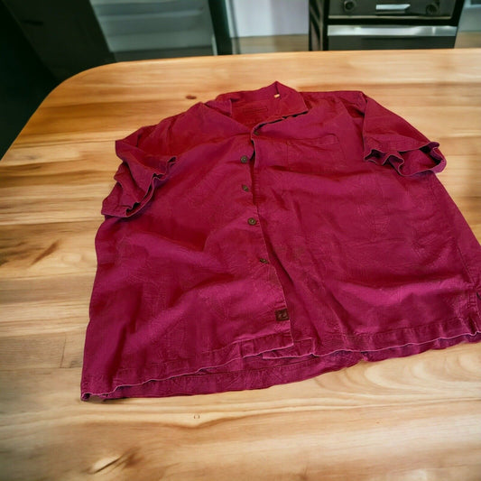 Tommy Bahama Silk Shirt XL