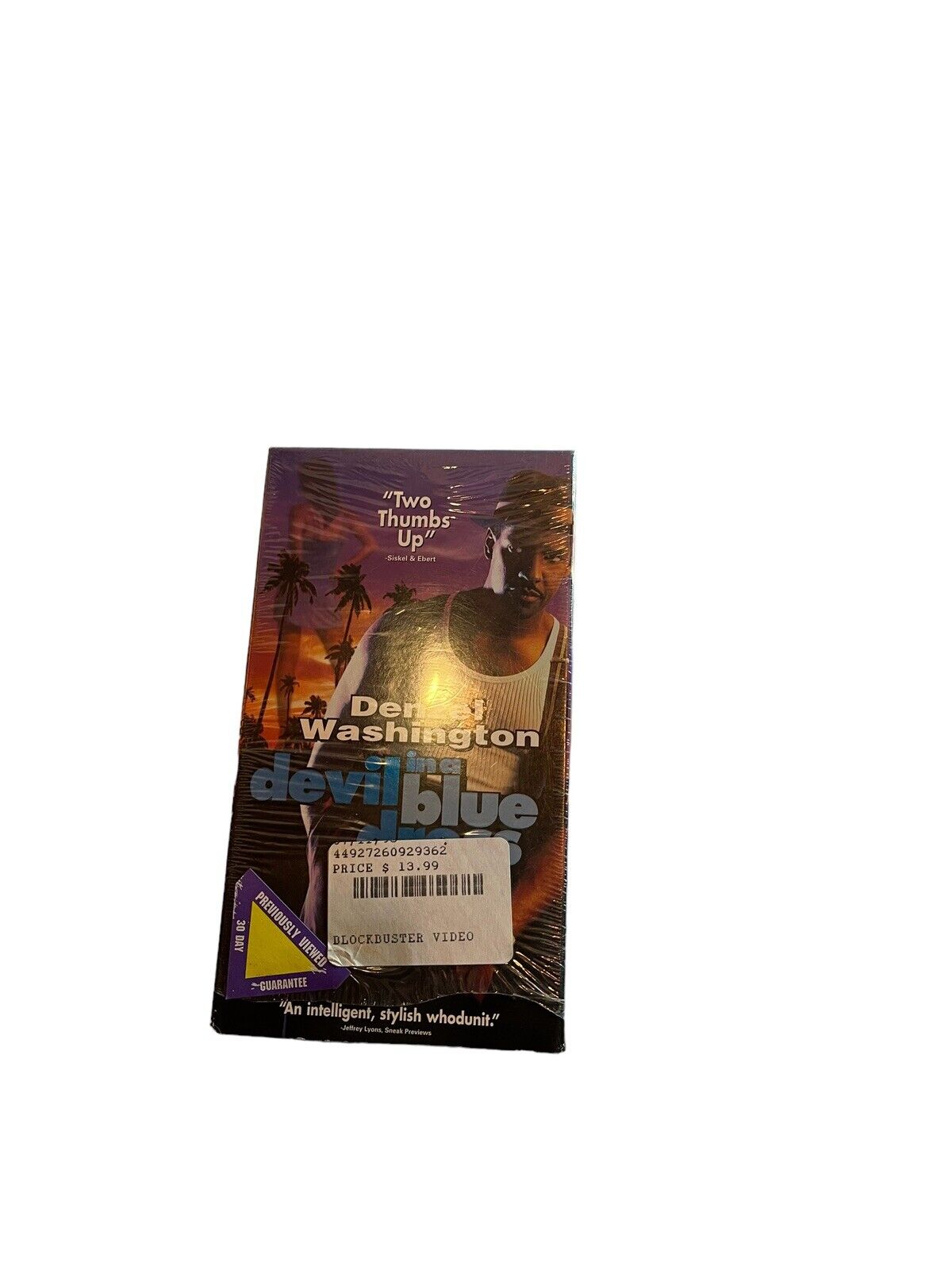 Devil in a Blue Dress (VHS, 1996, Closed Captioned)